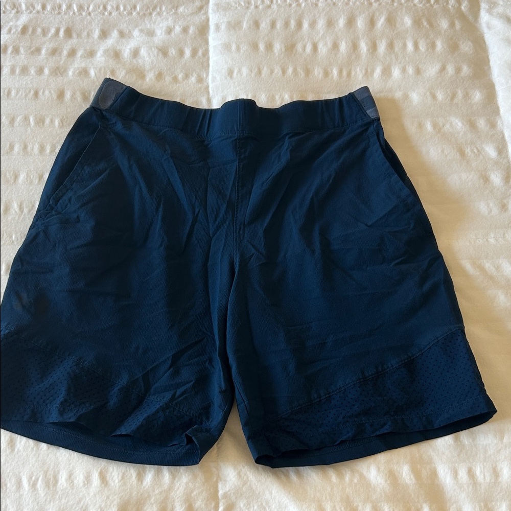 Under Armour Dark Blue Fitted Shorts